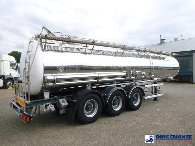 MAISONNEUVE Chemical ACID tank inox 22.4 m3 / 1 comp - Puspiekabe cisterna: foto 4 MAISONNEUVE Chemical ACID tank inox 22.4 m3 / 1 comp - Puspiekabe cisterna: foto 4