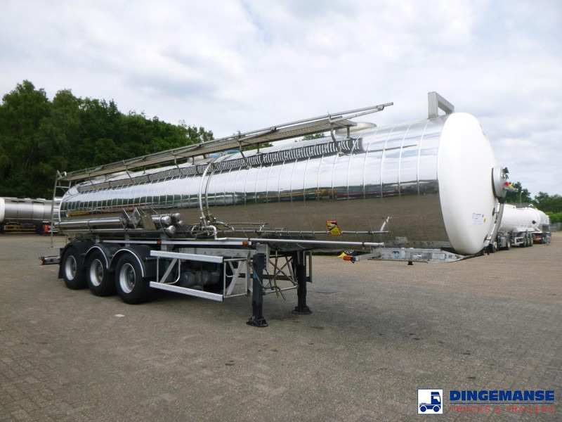 MAISONNEUVE Chemical ACID tank inox 22.4 m3 / 1 comp - Puspiekabe cisterna: foto 2 MAISONNEUVE Chemical ACID tank inox 22.4 m3 / 1 comp - Puspiekabe cisterna: foto 2