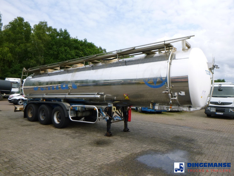 MAISONNEUVE Chemical tank inox 26 m3 / 1 comp - Puspiekabe cisterna: foto 2 MAISONNEUVE Chemical tank inox 26 m3 / 1 comp - Puspiekabe cisterna: foto 2