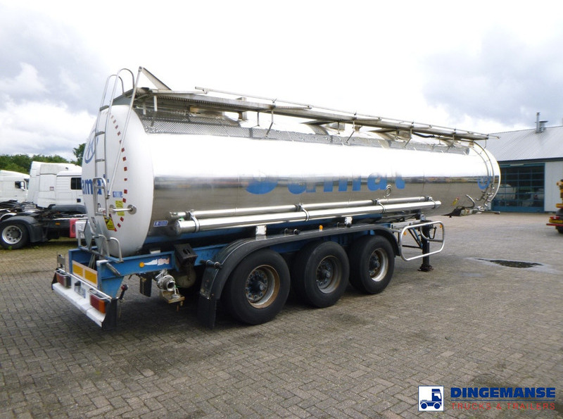 MAISONNEUVE Chemical tank inox 26 m3 / 1 comp - Puspiekabe cisterna: foto 4 MAISONNEUVE Chemical tank inox 26 m3 / 1 comp - Puspiekabe cisterna: foto 4