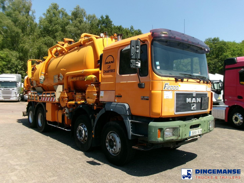 MAN 41.463 8x4 Euro 2 vacuum tank ADR 15 m3 / 2 comp - Asenizācijas mašīna: foto 2 MAN 41.463 8x4 Euro 2 vacuum tank ADR 15 m3 / 2 comp - Asenizācijas mašīna: foto 2