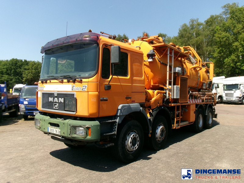 MAN 41.463 8x4 Euro 2 vacuum tank ADR 15 m3 / 2 comp - Asenizācijas mašīna: foto 1 MAN 41.463 8x4 Euro 2 vacuum tank ADR 15 m3 / 2 comp - Asenizācijas mašīna: foto 1