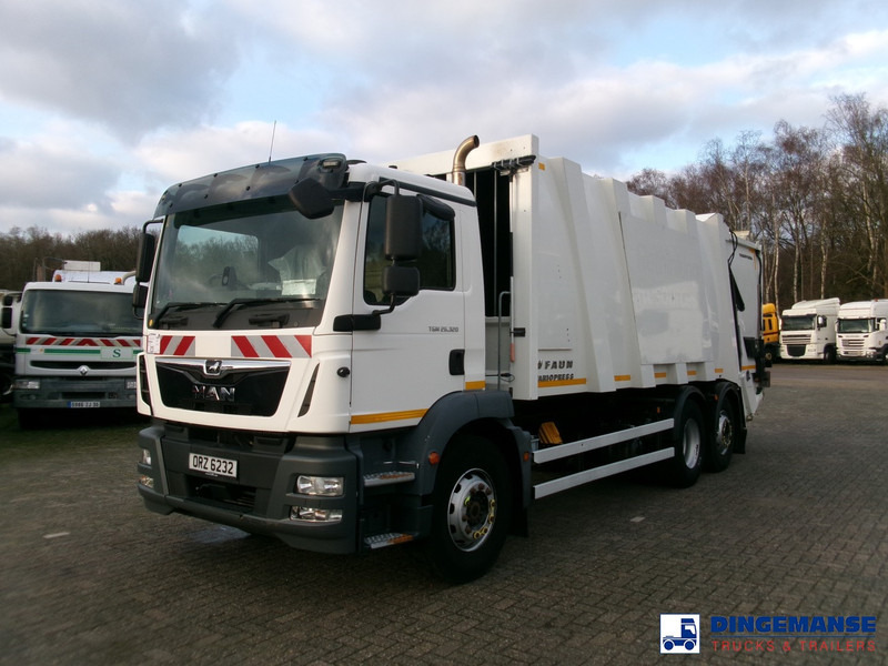 MAN TGM 26.320 6X2 Euro 6 RHD Faun refuse truck - Atkritumu vedējs: foto 1 MAN TGM 26.320 6X2 Euro 6 RHD Faun refuse truck - Atkritumu vedējs: foto 1