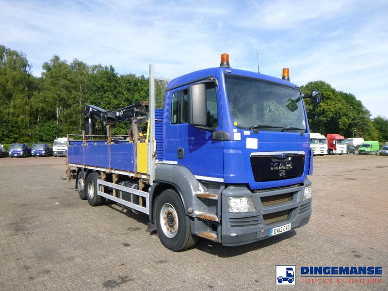 MAN TGS 26.360 6X2 RHD + HMF 1420-K2 + grapple - Kravas auto ar manipulatoru: foto 2 MAN TGS 26.360 6X2 RHD + HMF 1420-K2 + grapple - Kravas auto ar manipulatoru: foto 2