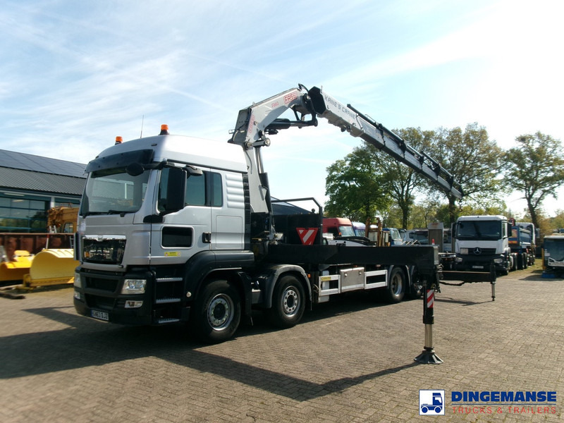 Kravas auto ar manipulatoru MAN TGS 26.440 8x2 RHD + Fassi F660RA.2.26: foto 1