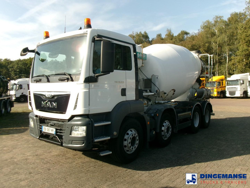 MAN TGS 32.360 8X4 Euro 6 Imer concrete mixer 9 m3 - Betonvedējs: foto 1 MAN TGS 32.360 8X4 Euro 6 Imer concrete mixer 9 m3 - Betonvedējs: foto 1