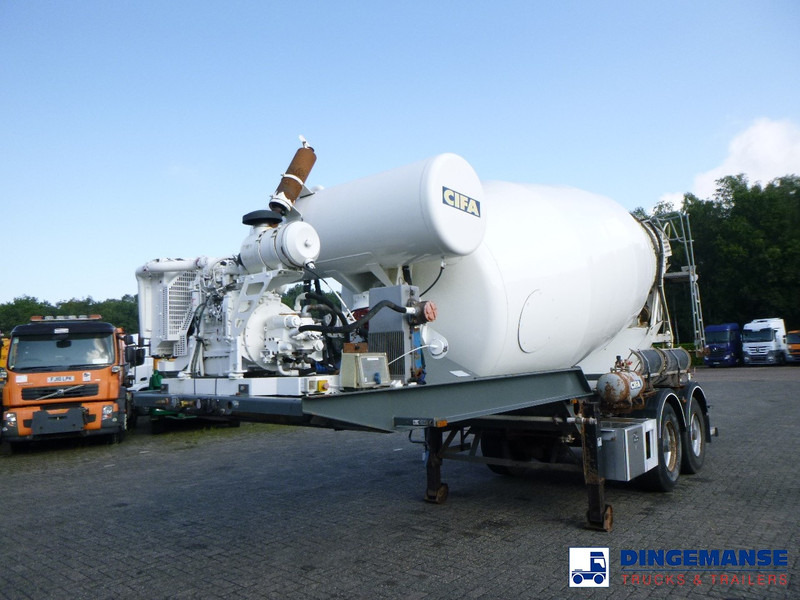 MOL Cifa mixer trailer 12 m3 - Betona maisītājs puspiekabe: foto 1 MOL Cifa mixer trailer 12 m3 - Betona maisītājs puspiekabe: foto 1