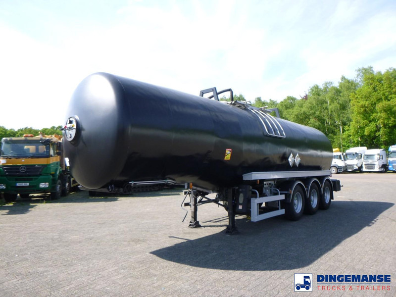 Magyar Bitumen tank inox L1.5BN 32 m3 / 1 comp + ADR - Puspiekabe cisterna: foto 1 Magyar Bitumen tank inox L1.5BN 32 m3 / 1 comp + ADR - Puspiekabe cisterna: foto 1