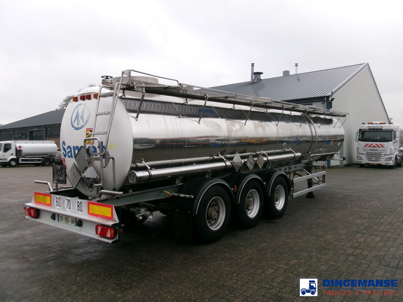 Magyar Chemical tank inox 22.5 m3 / 1 comp - Puspiekabe cisterna: foto 4 Magyar Chemical tank inox 22.5 m3 / 1 comp - Puspiekabe cisterna: foto 4