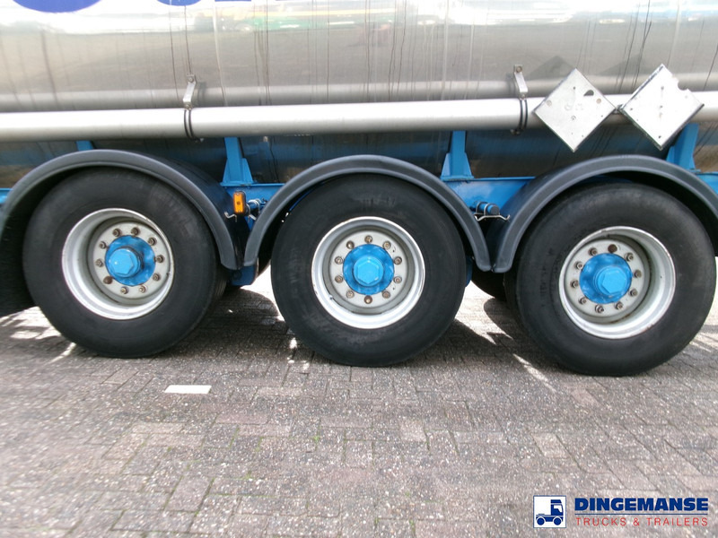 Magyar Chemical tank inox 32.5m3 / 1 comp - Puspiekabe cisterna: foto 5 Magyar Chemical tank inox 32.5m3 / 1 comp - Puspiekabe cisterna: foto 5