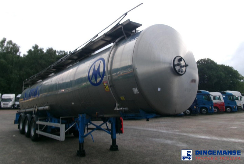 Magyar Chemical tank inox 32.5m3 / 1 comp - Puspiekabe cisterna: foto 2 Magyar Chemical tank inox 32.5m3 / 1 comp - Puspiekabe cisterna: foto 2