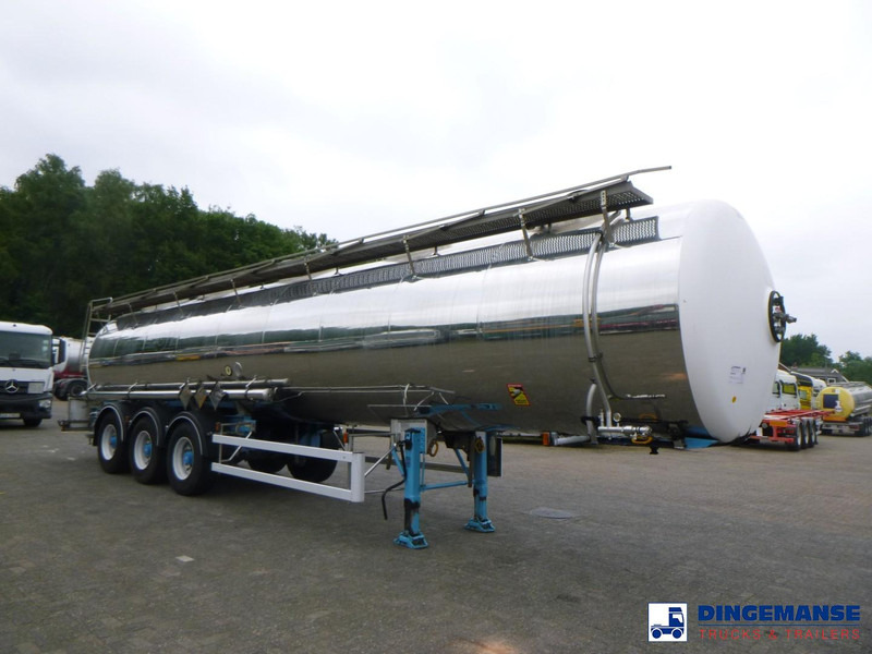Magyar Chemical tank inox 33 m3 / 1 comp - Puspiekabe cisterna: foto 2 Magyar Chemical tank inox 33 m3 / 1 comp - Puspiekabe cisterna: foto 2