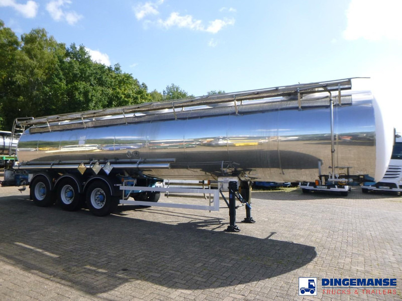 Magyar Chemical tank inox 33 m3 / 1 comp - Puspiekabe cisterna: foto 2 Magyar Chemical tank inox 33 m3 / 1 comp - Puspiekabe cisterna: foto 2