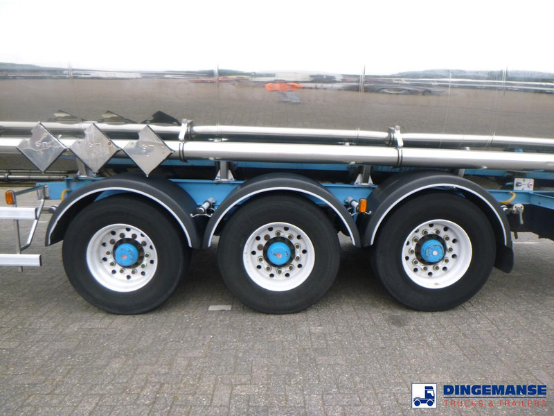 Magyar Chemical tank inox 33 m3 / 1 comp - Puspiekabe cisterna: foto 5 Magyar Chemical tank inox 33 m3 / 1 comp - Puspiekabe cisterna: foto 5