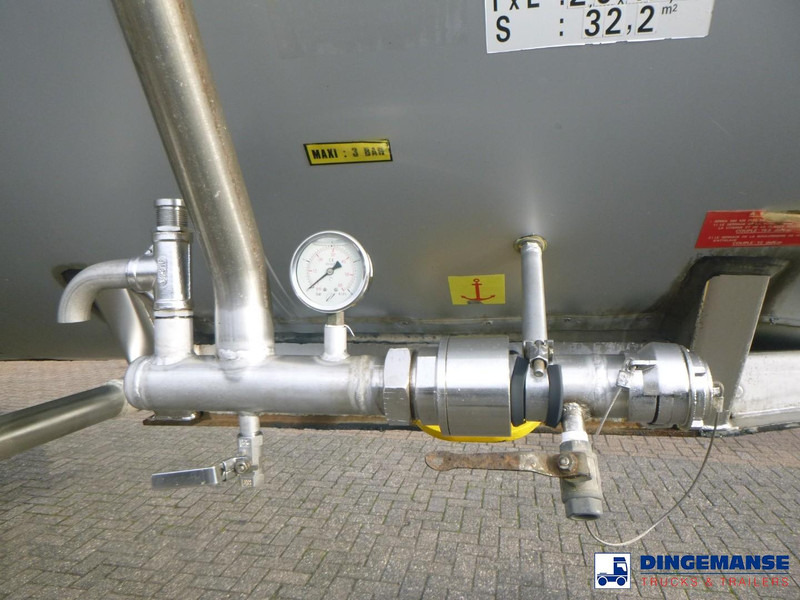 Magyar Chemical tank inox 33 m3 / 1 comp - Puspiekabe cisterna: foto 5 Magyar Chemical tank inox 33 m3 / 1 comp - Puspiekabe cisterna: foto 5