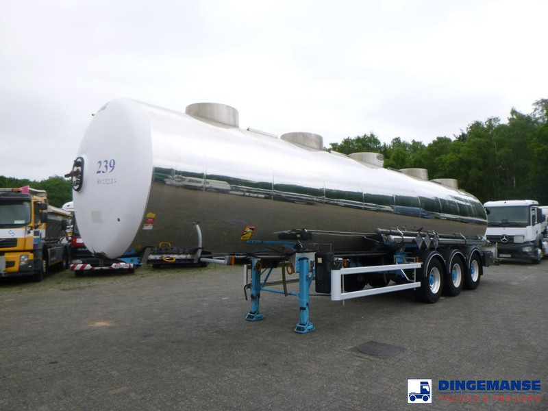 Magyar Chemical tank inox 33 m3 / 1 comp - Puspiekabe cisterna: foto 1 Magyar Chemical tank inox 33 m3 / 1 comp - Puspiekabe cisterna: foto 1