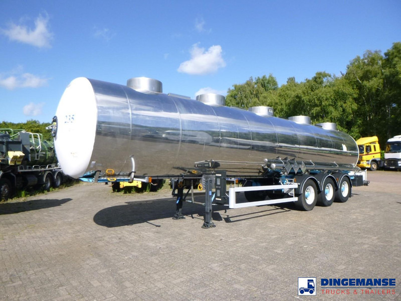 Magyar Chemical tank inox 33 m3 / 1 comp - Puspiekabe cisterna: foto 1 Magyar Chemical tank inox 33 m3 / 1 comp - Puspiekabe cisterna: foto 1