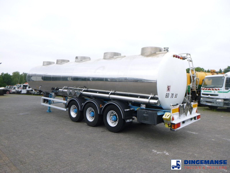 Magyar Chemical tank inox 33 m3 / 1 comp - Puspiekabe cisterna: foto 3 Magyar Chemical tank inox 33 m3 / 1 comp - Puspiekabe cisterna: foto 3