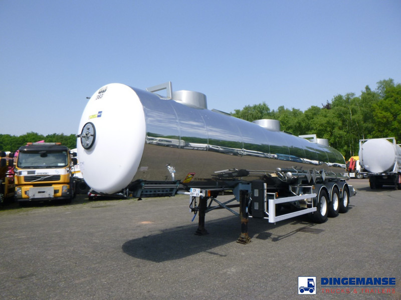 Magyar Chemical tank inox L4BH 22.2 m3 / 1 comp - Puspiekabe cisterna: foto 1 Magyar Chemical tank inox L4BH 22.2 m3 / 1 comp - Puspiekabe cisterna: foto 1