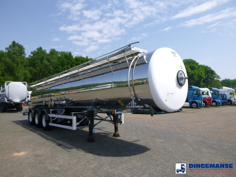 Magyar Chemical tank inox L4BH 22.2 m3 / 1 comp - Puspiekabe cisterna: foto 2 Magyar Chemical tank inox L4BH 22.2 m3 / 1 comp - Puspiekabe cisterna: foto 2