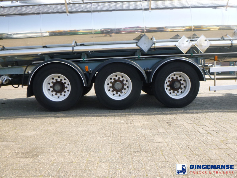 Magyar Chemical tank inox L4BH 22.2 m3 / 1 comp - Puspiekabe cisterna: foto 5 Magyar Chemical tank inox L4BH 22.2 m3 / 1 comp - Puspiekabe cisterna: foto 5