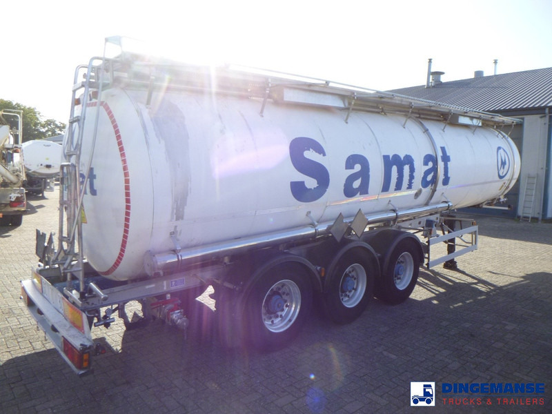 Magyar Chemical tank inox L4BH 29.8 m3 / 1 comp - Puspiekabe cisterna: foto 4 Magyar Chemical tank inox L4BH 29.8 m3 / 1 comp - Puspiekabe cisterna: foto 4