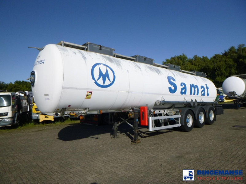 Magyar Chemical tank inox L4BH 29.8 m3 / 1 comp - Puspiekabe cisterna: foto 1 Magyar Chemical tank inox L4BH 29.8 m3 / 1 comp - Puspiekabe cisterna: foto 1