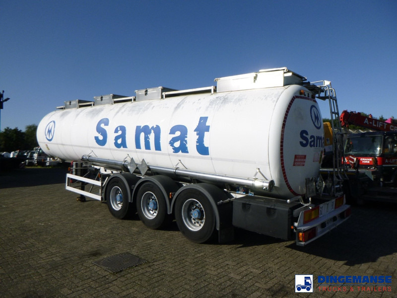 Magyar Chemical tank inox L4BH 29.8 m3 / 1 comp - Puspiekabe cisterna: foto 3 Magyar Chemical tank inox L4BH 29.8 m3 / 1 comp - Puspiekabe cisterna: foto 3