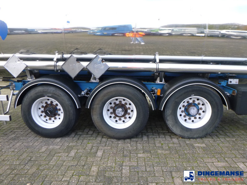 Magyar Chemical tank inox L4BH 32.8 m3 / 1 comp - Puspiekabe cisterna: foto 5 Magyar Chemical tank inox L4BH 32.8 m3 / 1 comp - Puspiekabe cisterna: foto 5
