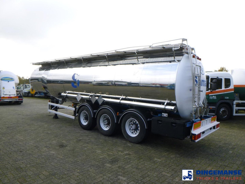Magyar Chemical tank inox L4BH 32.8 m3 / 1 comp - Puspiekabe cisterna: foto 3 Magyar Chemical tank inox L4BH 32.8 m3 / 1 comp - Puspiekabe cisterna: foto 3