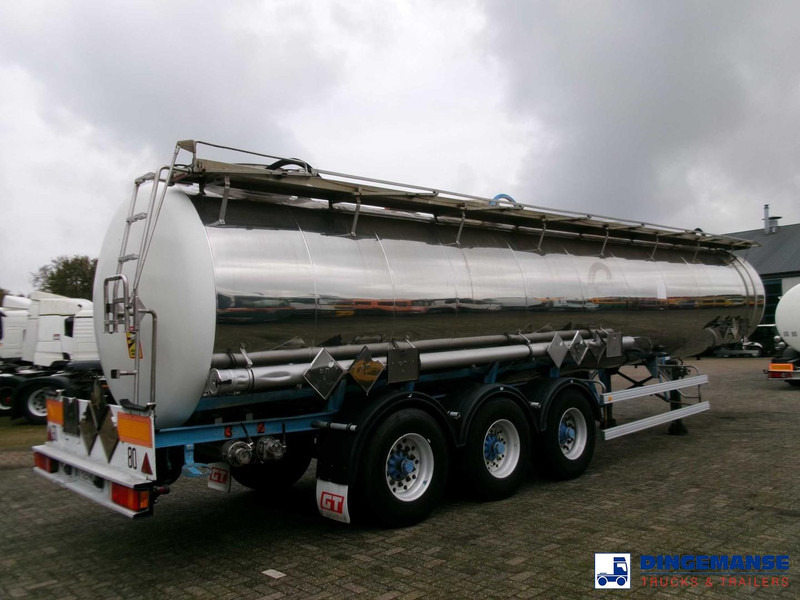 Magyar Chemical tank inox L4BH 33.5 m3 / 3 comp - Puspiekabe cisterna: foto 3 Magyar Chemical tank inox L4BH 33.5 m3 / 3 comp - Puspiekabe cisterna: foto 3