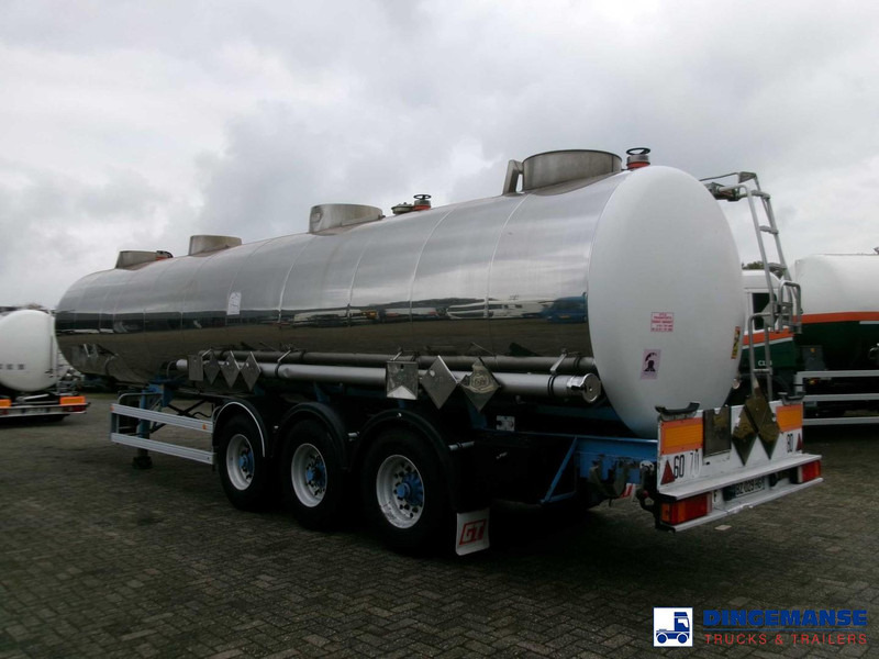 Magyar Chemical tank inox L4BH 33.5 m3 / 3 comp - Puspiekabe cisterna: foto 4 Magyar Chemical tank inox L4BH 33.5 m3 / 3 comp - Puspiekabe cisterna: foto 4