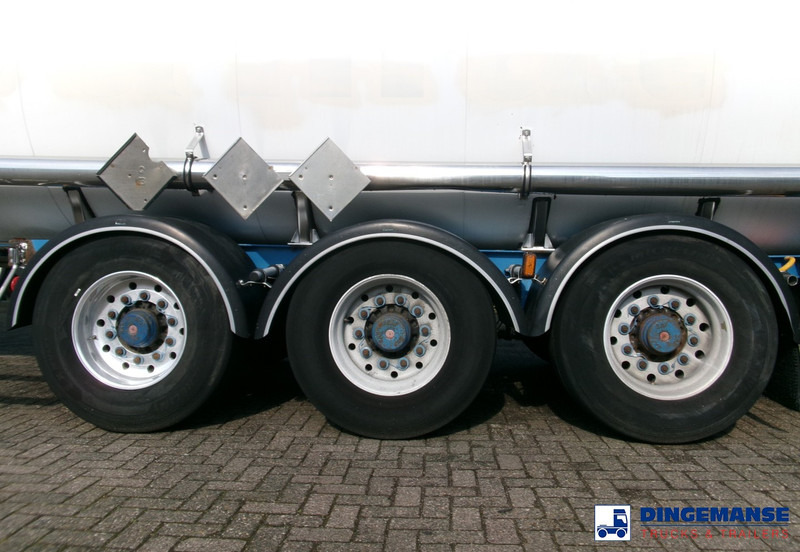 Puspiekabe cisterna Magyar Chemical tank inox L4BH 34 m3 / 1 comp: foto 9