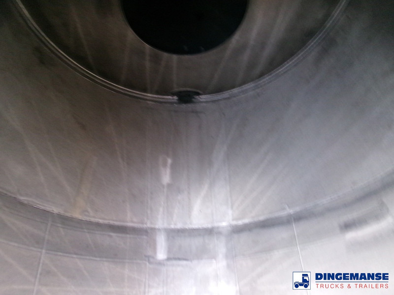Puspiekabe cisterna Magyar Chemical tank inox L4BH 34 m3 / 1 comp: foto 17