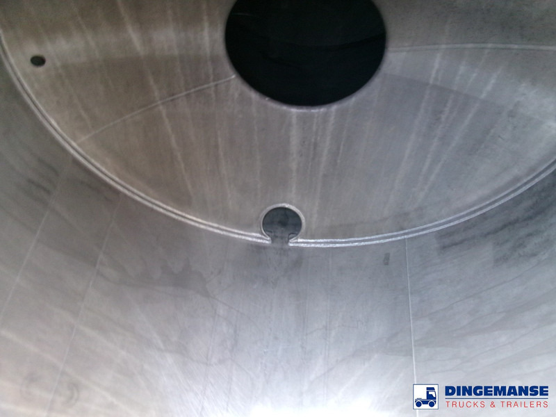 Puspiekabe cisterna Magyar Chemical tank inox L4BH 34 m3 / 1 comp: foto 20