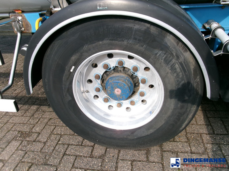Puspiekabe cisterna Magyar Chemical tank inox L4BH 34 m3 / 1 comp: foto 10