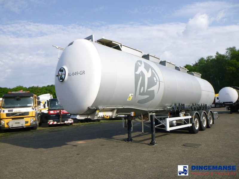 Magyar Chemical tank inox L4BH 44.5 m3 / 3 comp - Puspiekabe cisterna: foto 1 Magyar Chemical tank inox L4BH 44.5 m3 / 3 comp - Puspiekabe cisterna: foto 1