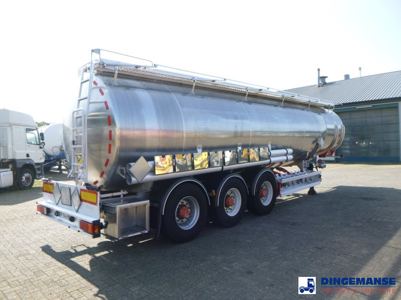 Magyar Fuel tank inox 38.8m3 / 8comp ADR valid 02/12/2025 - Puspiekabe cisterna: foto 4 Magyar Fuel tank inox 38.8m3 / 8comp ADR valid 02/12/2025 - Puspiekabe cisterna: foto 4