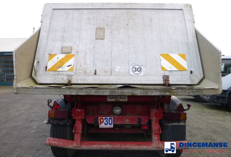 Meierling Tipper trailer alu 21 m3 + tarpaulin - Puspiekabe pašizgāzējs: foto 5 Meierling Tipper trailer alu 21 m3 + tarpaulin - Puspiekabe pašizgāzējs: foto 5