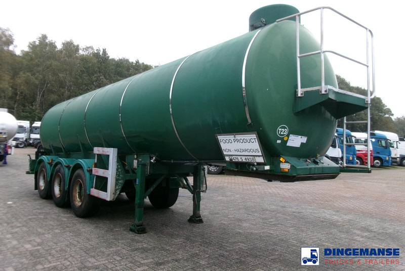 Melton Food tank inox 25 m3 / 1 comp - Puspiekabe cisterna: foto 2 Melton Food tank inox 25 m3 / 1 comp - Puspiekabe cisterna: foto 2