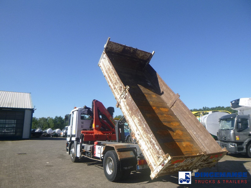 Kravas auto ar manipulatoru Mercedes-Benz Actros 1835 4x2 tipper + Palfinger PK12000: foto 8