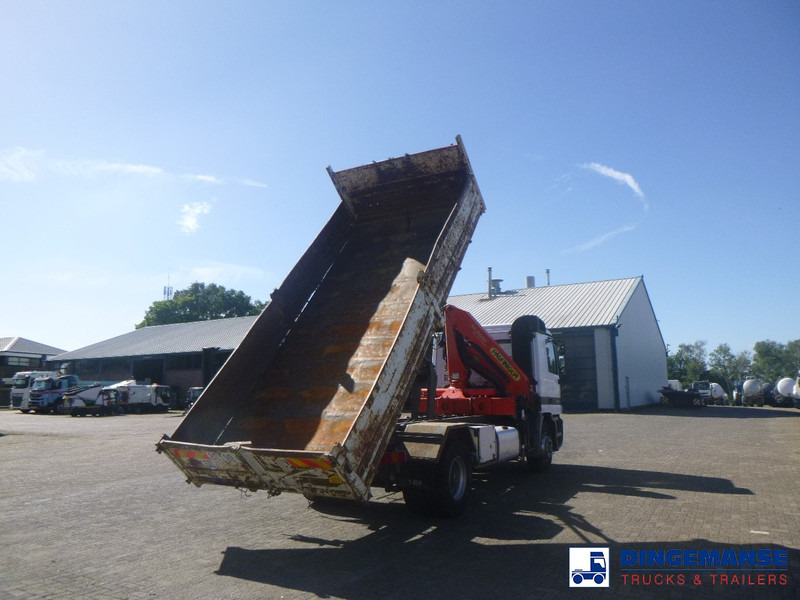 Kravas auto ar manipulatoru Mercedes-Benz Actros 1835 4x2 tipper + Palfinger PK12000: foto 10