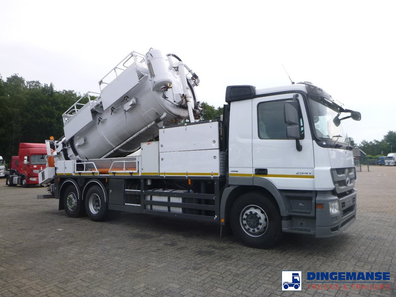 Mercedes-Benz Actros 2541 6x2 RHD E5 Huwer vacuum tank / hydrocureur 12 m3 - Asenizācijas mašīna: foto 2 Mercedes-Benz Actros 2541 6x2 RHD E5 Huwer vacuum tank / hydrocureur 12 m3 - Asenizācijas mašīna: foto 2