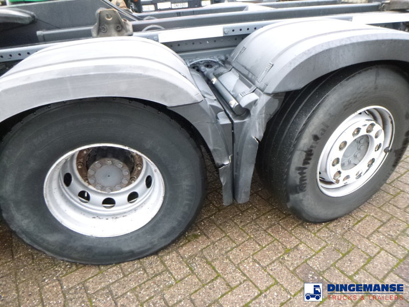 Pacēlājs ar āķi Mercedes-Benz Actros 2843 6x2 Hyva container hook 20t: foto 8