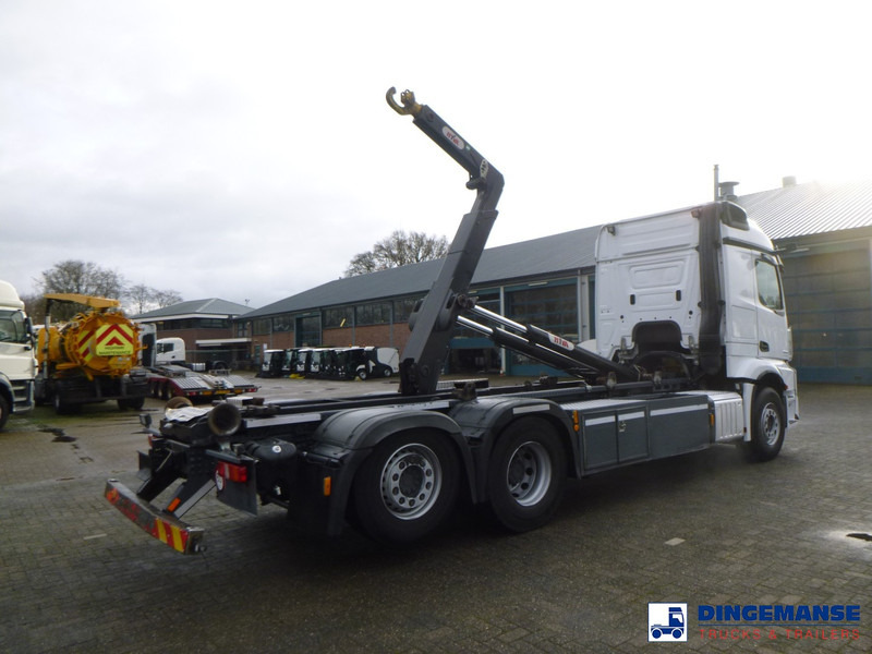 Mercedes-Benz Actros 2843 6x2 Hyva container hook 20t - Pacēlājs ar āķi: foto 4 Mercedes-Benz Actros 2843 6x2 Hyva container hook 20t - Pacēlājs ar āķi: foto 4