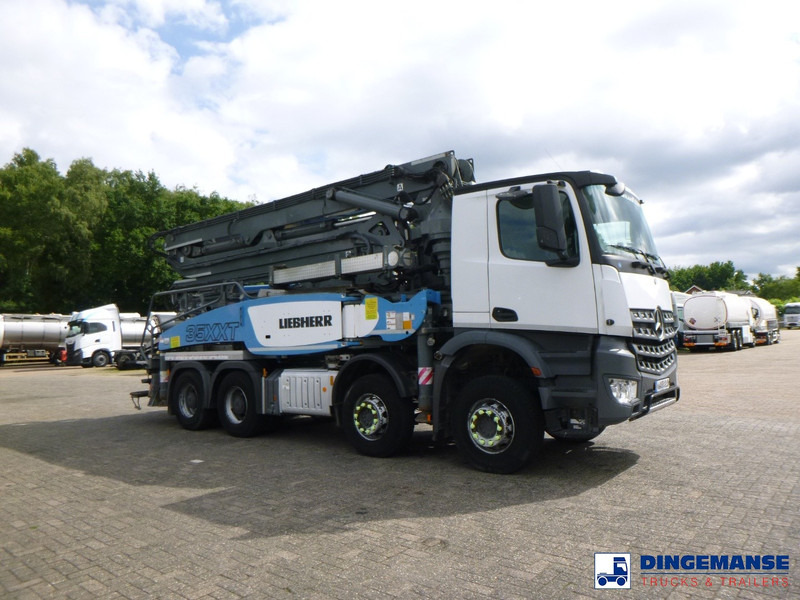 Mercedes-Benz Arocs 8x4 Liebherr 35 XXT concrete pump 35 m - Betona sūknis: foto 2 Mercedes-Benz Arocs 8x4 Liebherr 35 XXT concrete pump 35 m - Betona sūknis: foto 2