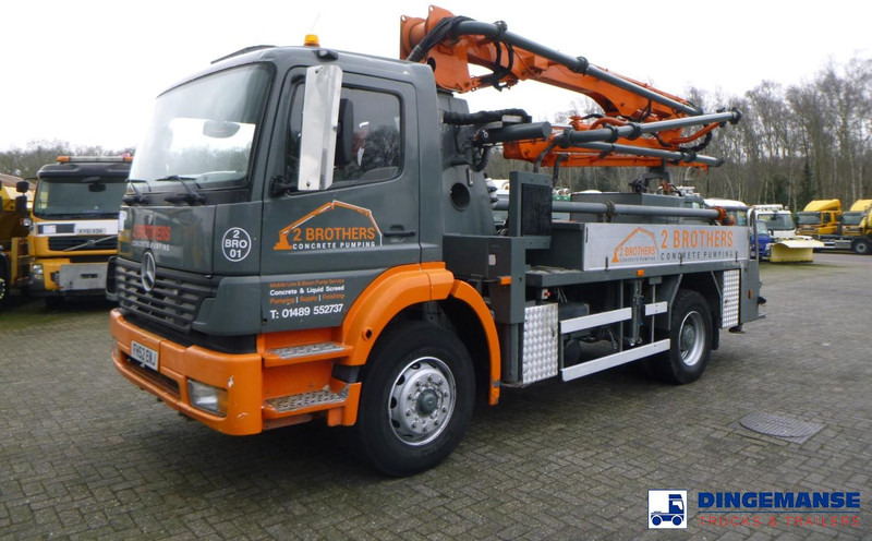 Mercedes-Benz Atego 1823 4x2 Putzmeister concrete pump 16 m - Stacionārais betona sūknis: foto 1 Mercedes-Benz Atego 1823 4x2 Putzmeister concrete pump 16 m - Stacionārais betona sūknis: foto 1