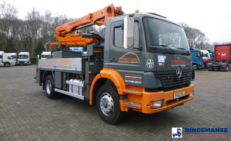 Mercedes-Benz Atego 1823 4x2 Putzmeister concrete pump 16 m - Stacionārais betona sūknis: foto 2 Mercedes-Benz Atego 1823 4x2 Putzmeister concrete pump 16 m - Stacionārais betona sūknis: foto 2