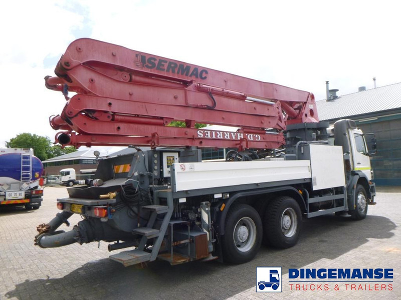 Mercedes-Benz Atego 6x4 Sermac SCL120 concrete pump - Betona sūknis: foto 3 Mercedes-Benz Atego 6x4 Sermac SCL120 concrete pump - Betona sūknis: foto 3