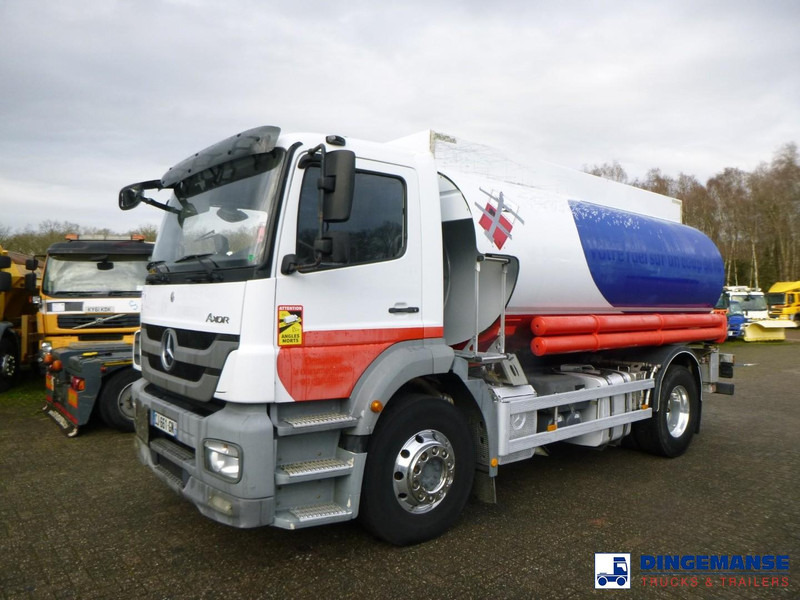 Mercedes-Benz Axor 1824 4x2 fuel tank 14.2 m3 / 4 comp - Autocisterna: foto 1 Mercedes-Benz Axor 1824 4x2 fuel tank 14.2 m3 / 4 comp - Autocisterna: foto 1